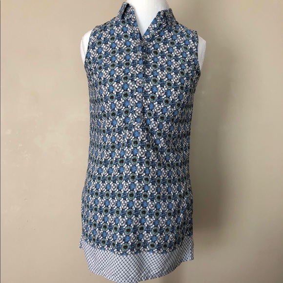 Ann Taylor LOFT Patterned Sleeveless Top - Picture 2 of 7
